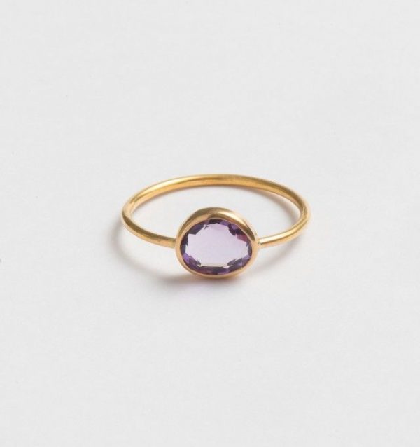 ring amethist klein parel gent online webshop edelsteen