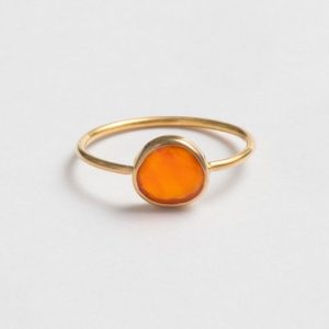 Ringen ring carneool online kopen carnelian parel gent