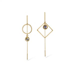 Oorbellen Annick labradoriet fine jewelry jewellery classy elegant