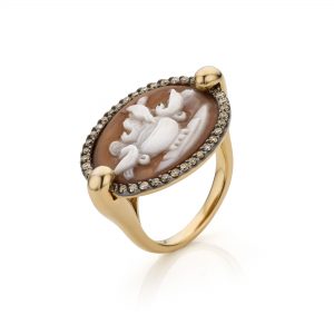 ring camee brilliant parel gent kopen cadeau