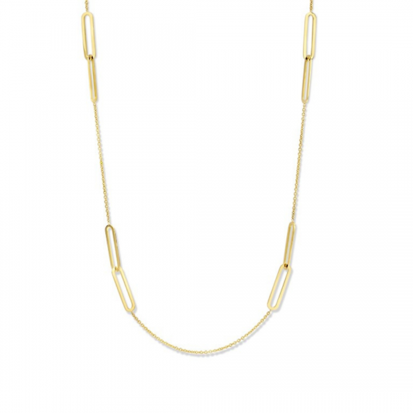 gouden ketting geelgoud collier juwelen