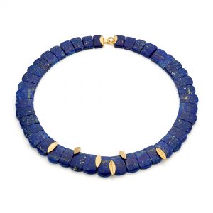 lapis lazuli collier goudsmid handgemaakt gent