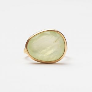 ring prehniet kopen prehnite edelsteen kleursteen