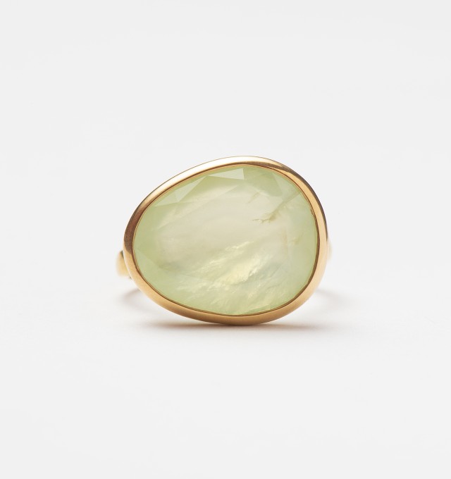 ring prehniet kopen prehnite edelsteen kleursteen