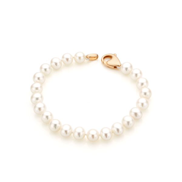 armband parels zoetwater wit