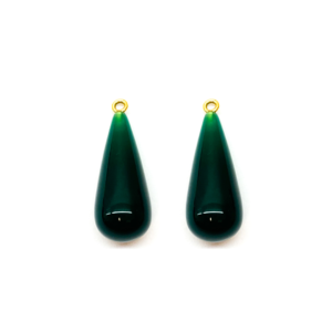 druppel groene agaat